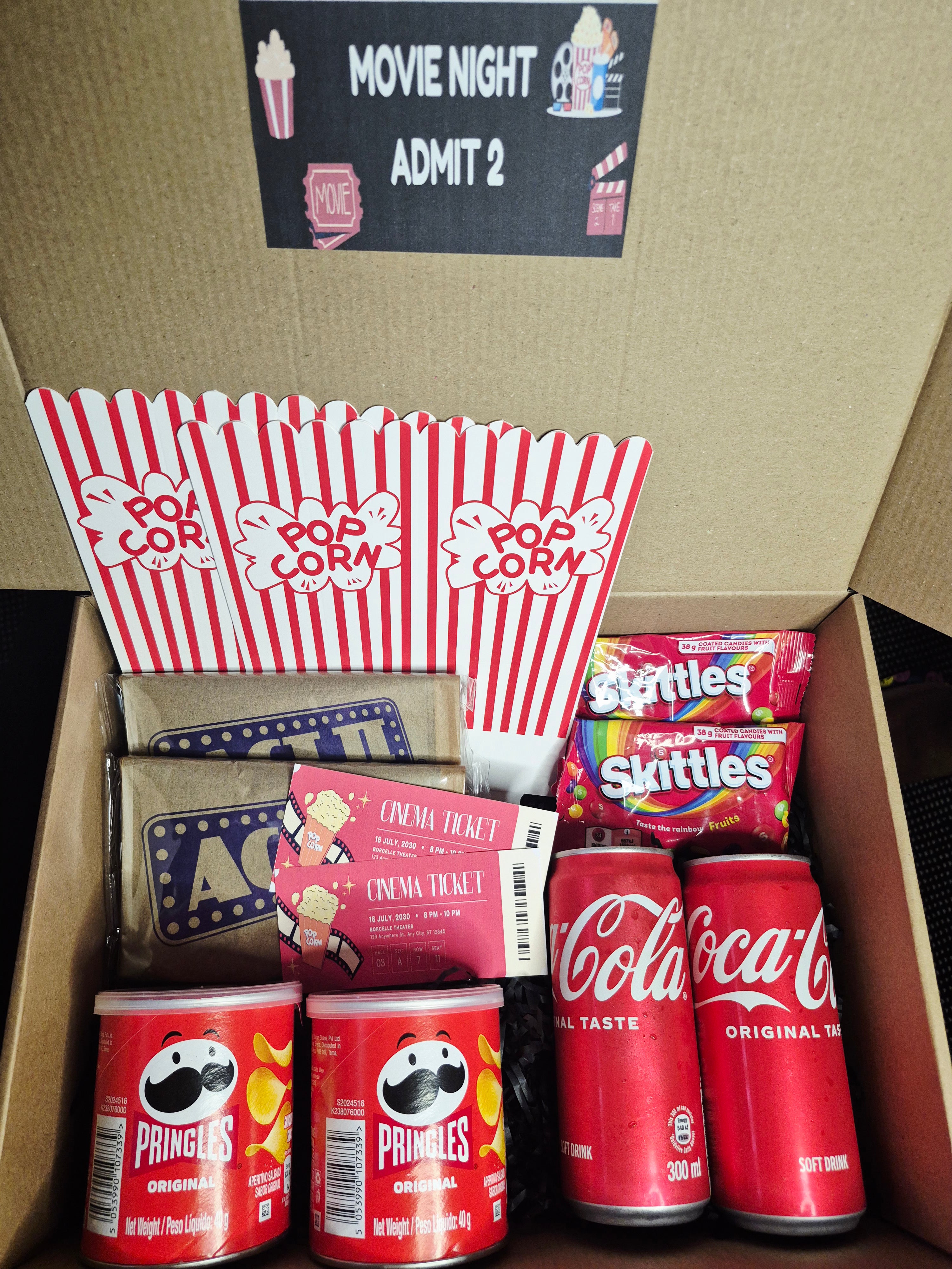 🍿 Movie Night In a Box for Two | The Perfect Cozy Date Night Gift